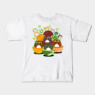 Fruti Owls Kids T-Shirt